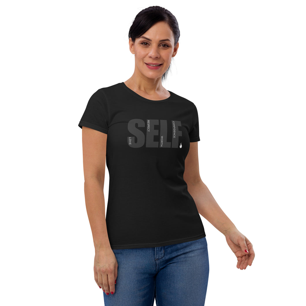 SELF Fitted Women's short sleeve t-shirt