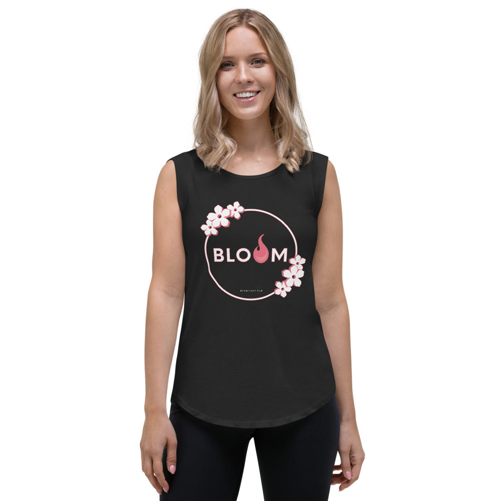 BLOOM Ladies’ Cap Sleeve T-Shirt
