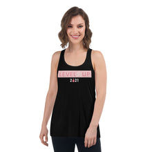 Load image into Gallery viewer, LEVEL UP Women&#39;s Flowy Racerback Tank
