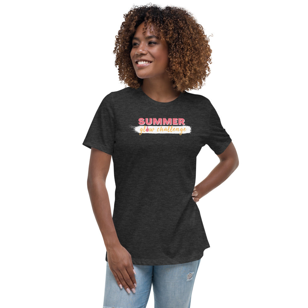 Summer Glow Challenge Women's Relaxed T-Shirt