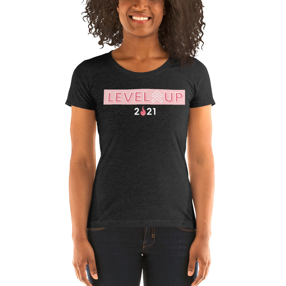 LEVEL UP Fitted Ladies' short sleeve t-shirt