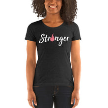 Load image into Gallery viewer, Stronger Ladies&#39; short sleeve t-shirt (very fitted)
