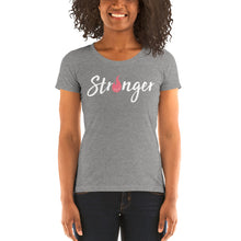 Load image into Gallery viewer, Stronger Ladies&#39; short sleeve t-shirt (very fitted)
